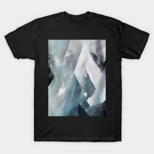 Abstract, Marble, Watercolor, Colorful, Vibrant Colors, Textured Painting, Texture, Gradient, Wave, Fume, Wall Art, Modern Art T-Shirt